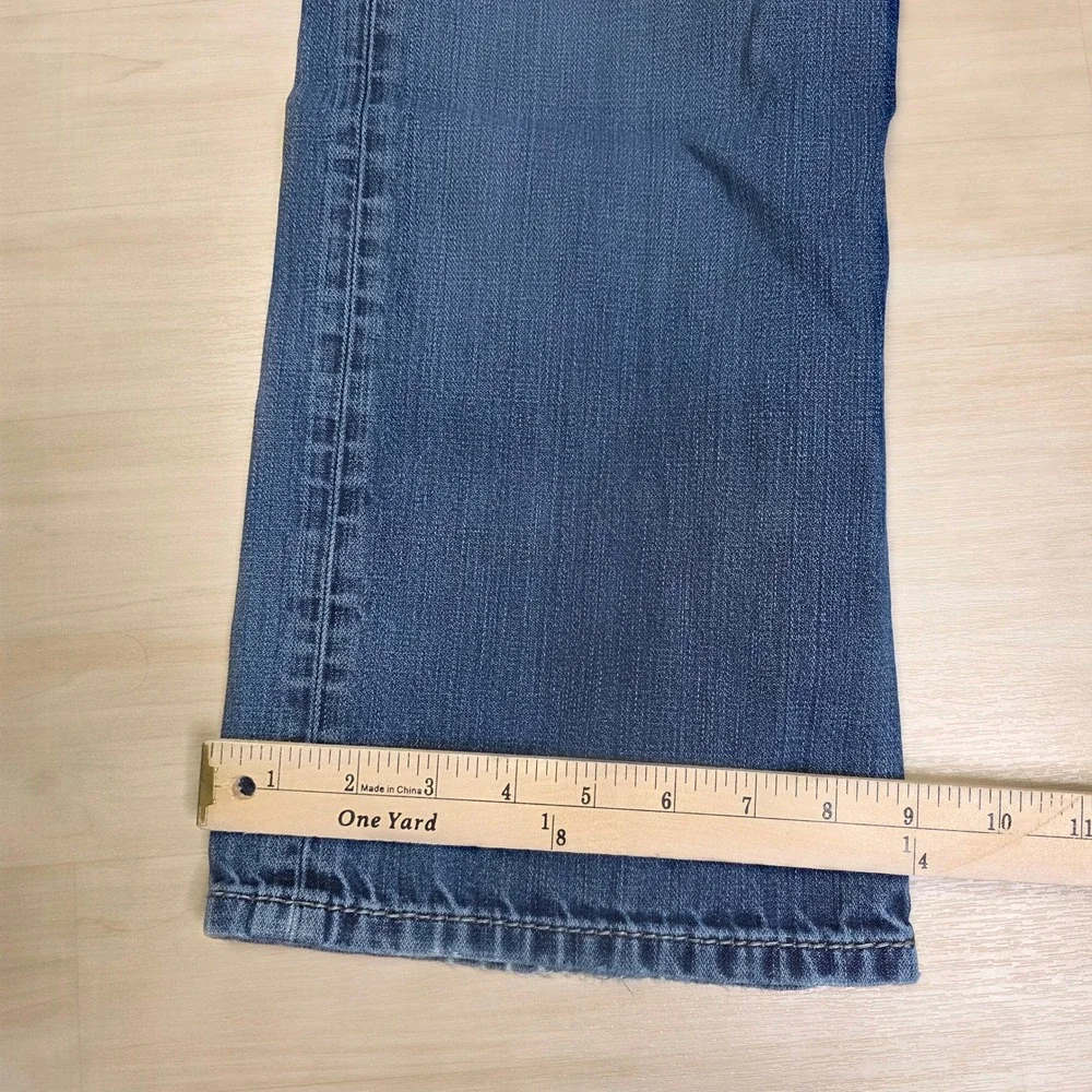 BKE Derek Bootcut Jeans Men's 34 R‎ x 31 Blue Wash Denim Casual